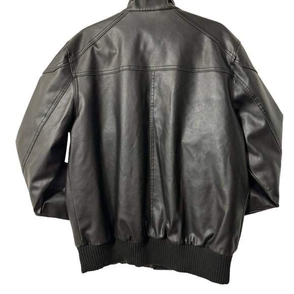 Guess faux leather Bomber jacket - Large - Picture 7 of 13